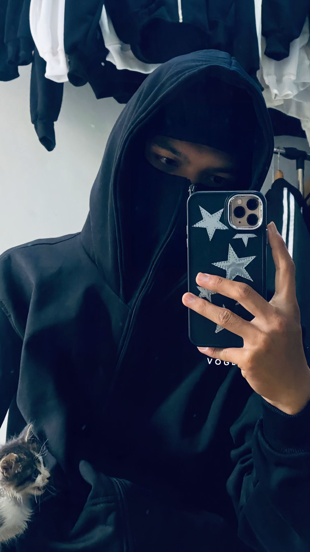 Balaclava Zip hoodie