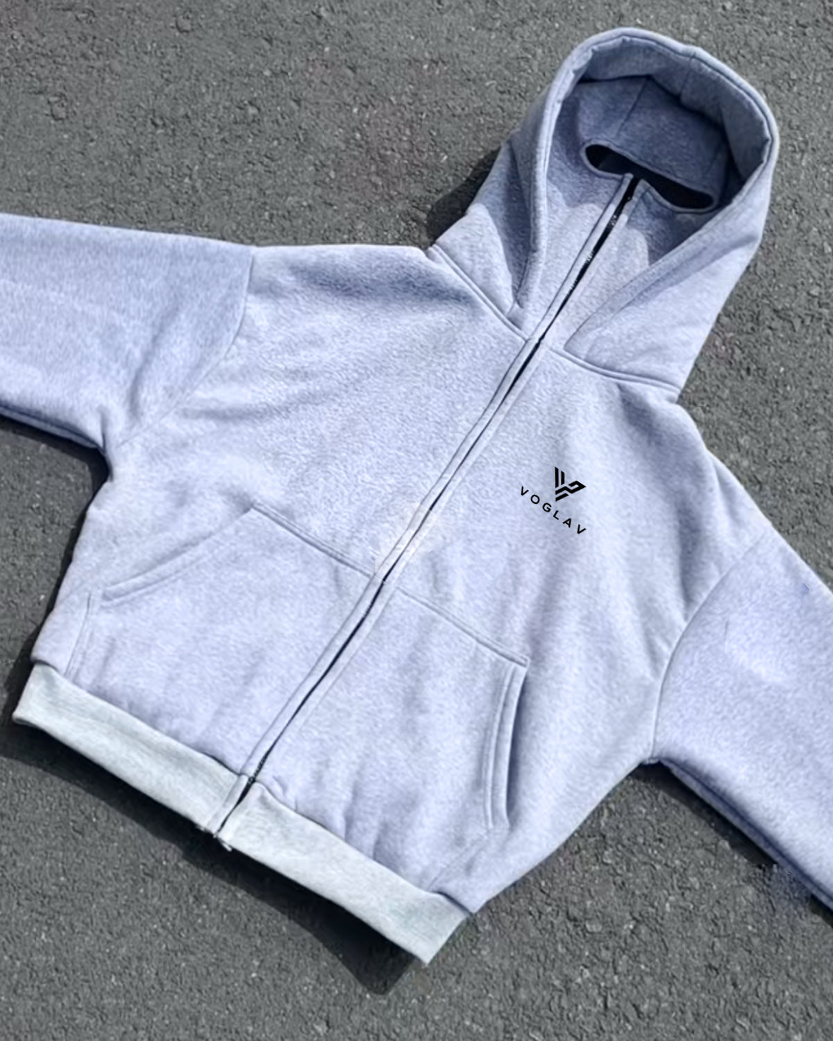 Balaclava zip hoodie