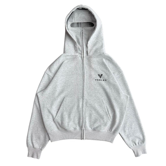 Balaclava zip hoodie